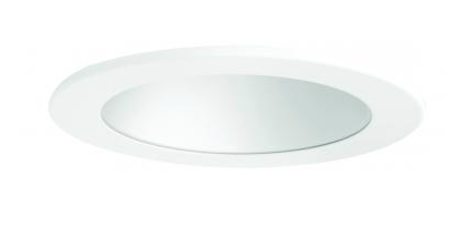 Elco Lighting E410C1235H2 4 Inches LED Light Engine with Reflector Trim, Color Temperature 3500K, Haze w/White Ring Finish