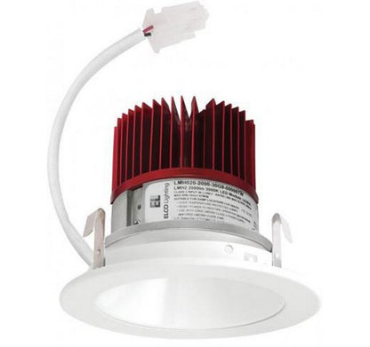 ELCO Lighting E410C12 Cedar System Contemporary LED 4 inch Recessed Lighting Light Engine with Reflector Trim - 1250 Lumens 120V - BuyRite Electric