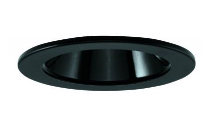Elco Lighting E410C1630BB2 4 Inches LED Light Engine with Reflector Trim, Color Temperature 3000K, All Black Finish