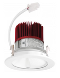 Elco Lighting E411C1635W2 4 Inches LED Light Engine with Wall Wash Reflector Trim, Color Temperature 3500K, All White Finish
