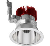 ELCO Lighting E411L1240C 4 Inch LED Light Engine with Wall Wash Trim Chrome Finish 4000K 1250 lm