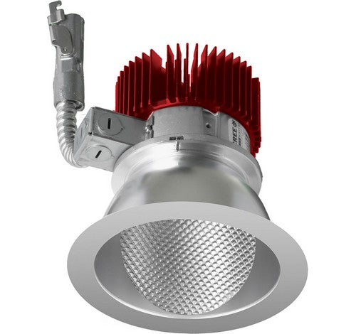 ELCO Lighting E411L1227H 4 Inch LED Light Engine with Wall Wash Trim Haze Finish 2700K 1250 lm