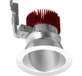 ELCO Lighting E411L1235H 4 Inch LED Light Engine with Wall Wash Trim Haze Finish 3500K 1250 lm