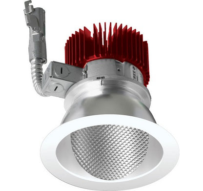 ELCO Lighting E411L1235W 4 Inch LED Light Engine with Wall Wash Trim White Finish 3500K 1250 lm
