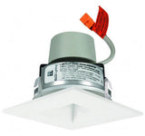 ELCO Lighting E417R0835W LED 4 inch Recessed Lighting Square on Square Reflector White Finish 3500K 120V