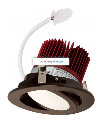 Elco Lighting E418C0830BZ2 4 Inches LED Light Engine with Adjustable Trim, Color Temperature 3000K, All Bronze Finish