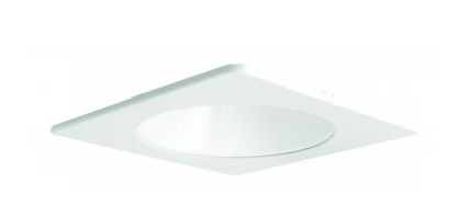 Elco Lighting E420C1227W2 4 Inches LED Light Engine with Square Reflector Trim, Color Temperature 2700K, All White Finish