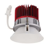 Elco Lighting E430C0827W2 4 Inches LED Light Engine with Trimless Reflector, Color Temperature 2700K, All White Finish