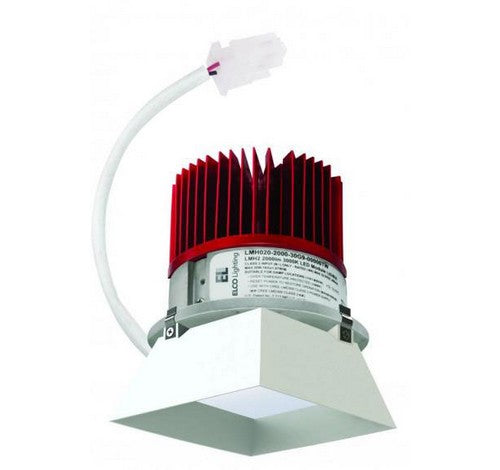 ELCO Lighting E444C08 Cedar System Modern LED 4 inch Recessed Lighting Light Engine with Trimless Reflector Square - 850 Lumens - BuyRite Electric
