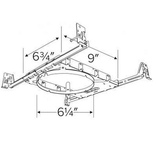 ELCO Lighting E4LF1 4" Round New Construction Frames with Hanger Bars