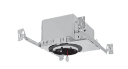 Elco Lighting E4TL12ICA2 4" Trimless Cedar System New Construction IC Airtight Housing w/Driver, Voltage 120V, Dimming Triac/ELV