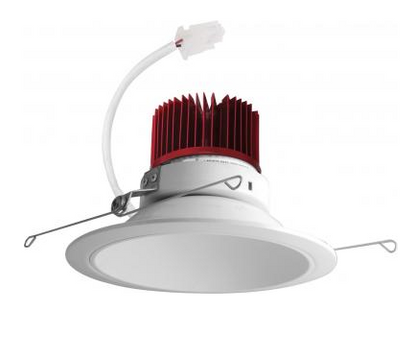 Elco Lighting E610C0827W2 6 Inches LED Light Engine with Reflector Trim, Color Temperature 2700K, All White Finish
