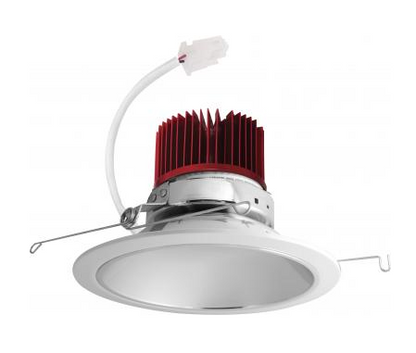 Elco Lighting E610C0830C2 6 Inches LED Light Engine with Reflector Trim, Color Temperature 3000K, Chrome w/White Ring Finish