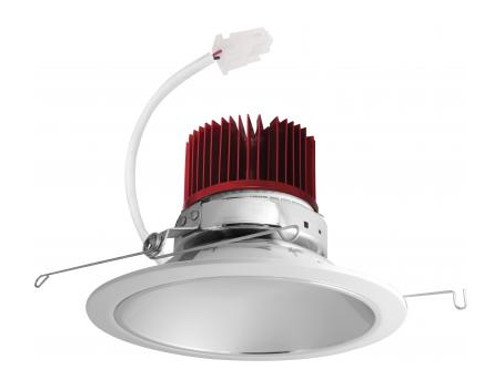 Elco Lighting E610C2027C2 6 Inches LED Light Engine with Reflector Trim, Color Temperature 2700K, Chrome w/White Ring Finish