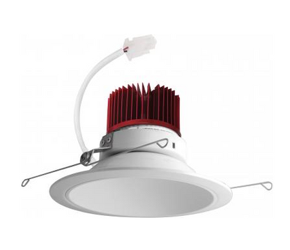 Elco Lighting E610C2027W2 6 Inches LED Light Engine with Reflector Trim, Color Temperature 2700K, All White Finish