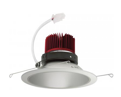Elco Lighting E610C2030H2 6 Inches LED Light Engine with Reflector Trim, Color Temperature 3000K, Haze w/White Ring Finish