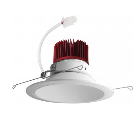 Elco Lighting E610C2030W2 6 Inches LED Light Engine with Reflector Trim, Color Temperature 3000K, All White Finish