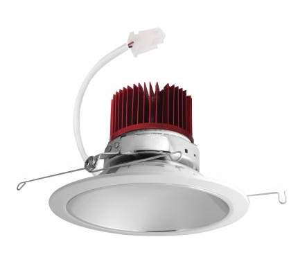 Elco Lighting E610C2035C2 6 Inches LED Light Engine with Reflector Trim, Color Temperature 3500K, Chrome w/White Ring Finish