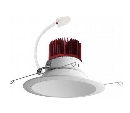 Elco Lighting E610C2040W2 6 Inches LED Light Engine with Reflector Trim, Color Temperature 4000K, All White Finish