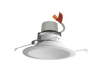 ELCO Lighting E610R1227W 6 Inches LED Module & Driver with Reflector Trim Watt 15.7W, Color Temperature 2700K , Lumens 1250lm All White Finish