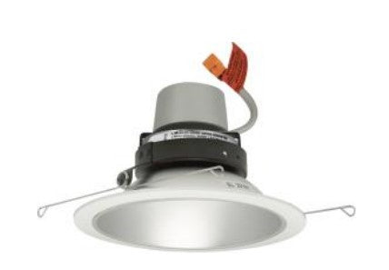 ELCO Lighting E610R1230H 6 Inches LED Module & Driver with Reflector Trim Watt 15.7W, Color Temperature 3000K , Lumens 1250lm Haze with White Ring Finish