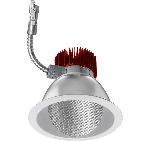 ELCO Lighting E611L1235HW 6 Inch LED Light Engine with Wall Wash Trim Haze with White Ring Finish 3500K 1250 Lumens