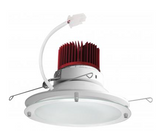 Elco Lighting E612C2030W2 6 Inches LED Light Engine with Drop Glass Trim, Color Temperature 3000K, All White Finish