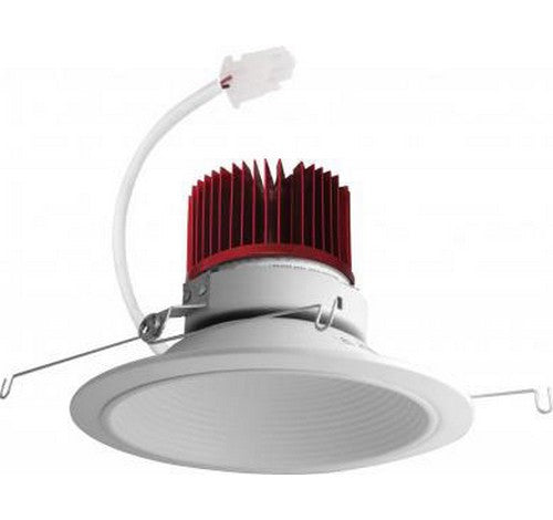 ELCO Lighting E614C12 Cedar System Contemporary LED 6 inch Recessed Lighting Light Engine with Baffle Trim - 1250 Lumens 120V - BuyRite Electric