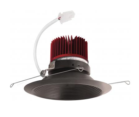 Elco Lighting E614C2035BZ2 6 Inches LED Light Engine with Baffle Trim, Color Temperature 3500K, All Bronze Finish