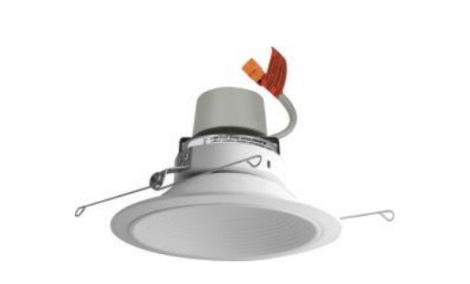ELCO Lighting E614R1235W 6 Inches LED Module & Driver with Baffle Trim Watt 15.7W, Color Temperature 3500K , Lumens 1250lm White Finish