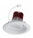 Elco Lighting E616C2030W2 6 Inches LED Light Engine with Adjustable Baffle Trim, Color Temperature 3000K, All White Finish