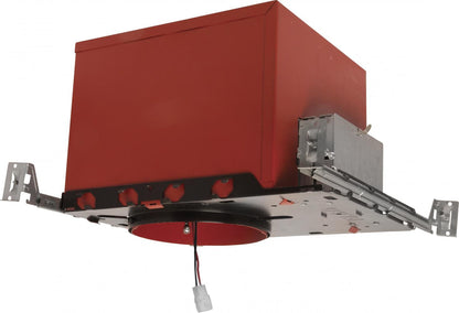 Elco Lighting E6FH12ICAD2 6 Inch Cedar System New Construction 2-Hour Fire Rated Housing w/Driver 120/277V Voltage, 1250 lm Lumens