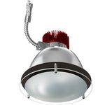 ELCO Lighting E812L3035C LED 8" Drop Glass LED Recessed Lighting Light Engine Chrome Finish 3500K 120V 3000 Lumens