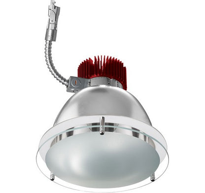 ELCO Lighting E812L3030H LED 8" Drop Glass LED Recessed Lighting Light Engine Haze Finish 3000K 120V 3000 Lumens