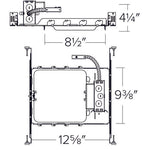 ELCO Lighting E8SQLFU15 19W 8" New Construction LED IC Housing