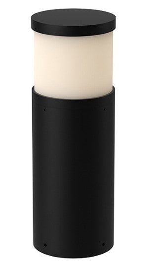 Kuzco Lighting EB46418-BK 18 Inch Tall Chadworth Outdoor Bollard Light, Black Finish