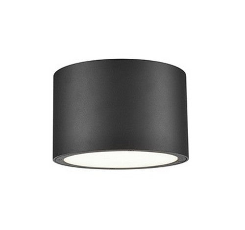 Kuzco Lighting EC19408-XX Black Outdoor Flush Mount Ceiling Light 120V - BuyRite Electric