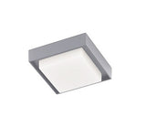 Kuzco Lighting EC34505-GY LED Outdoor Flush Mount Ceiling Light 120V Grey Finish