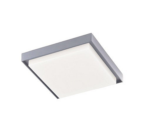 Kuzco Lighting EC34509-XX Grey Outdoor Flush Mount Ceiling Light 120V - BuyRite Electric