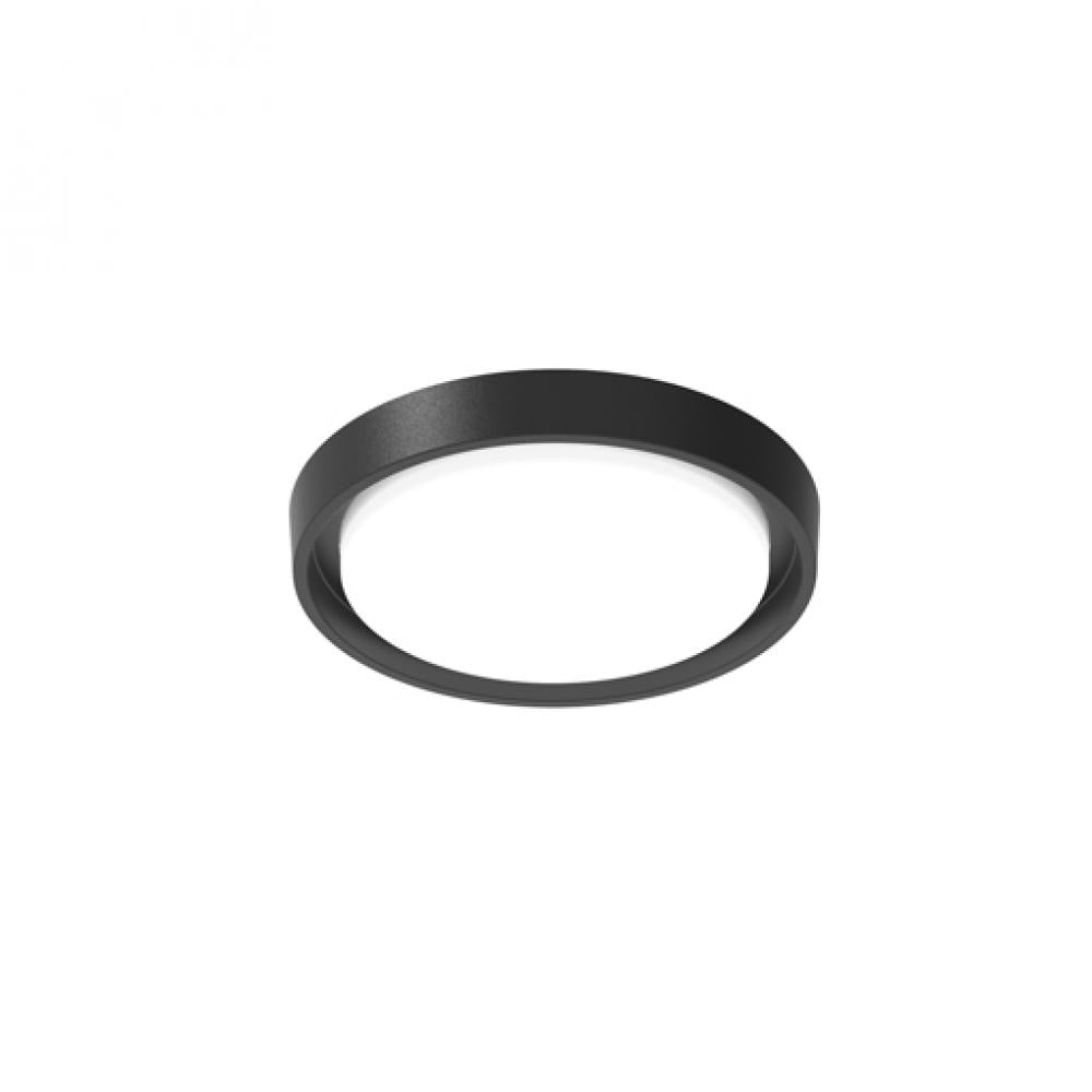Kuzco Lighting EC44111-BK Elle LED 10.75 Inch Flush Mount Ceiling Light Black Finish