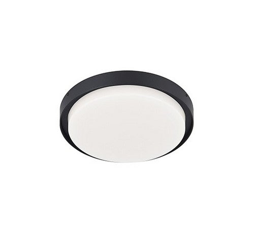 Kuzco Lighting EC44509-XX Black Outdoor Flush Mount Ceiling Light 120V - BuyRite Electric