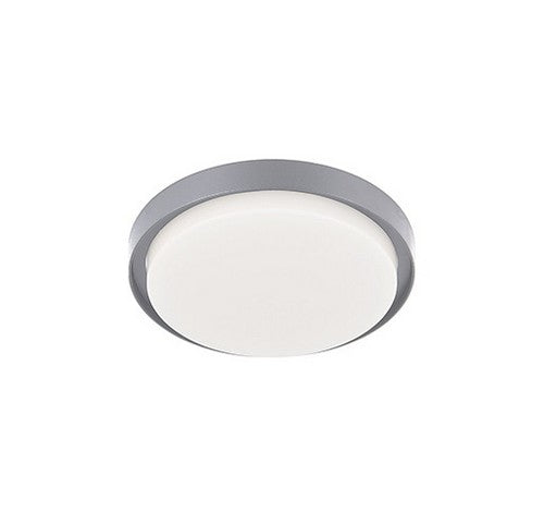 Kuzco Lighting EC44509-XX Grey Outdoor Flush Mount Ceiling Light 120V - BuyRite Electric