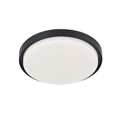 Kuzco Lighting EC44511-XX Black Outdoor Flush Mount Ceiling Light 120V - BuyRite Electric