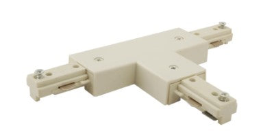 Elco Lighting EC805B "T" Connector Track Accessory, All Black Finish