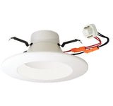 ELCO Lighting ECF61527W 13W 6 Inch LED CFL Retrofit Insert White Finish 2700K 1000lm