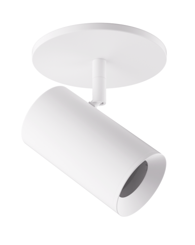 Elco Lighting EKS25MPW 2.5" Koto Sylo™ Monopoint Fixture, All White Finish