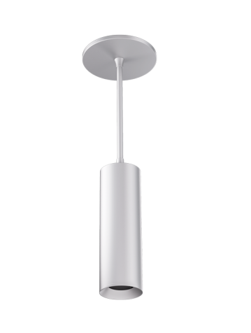 Elco Lighting EKS25PDS 2" Koto Sylo™ Pendant Fixture, All Silver Finish