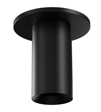 Elco Lighting EKS25SFB 2.5" Koto Sylo™, Surface Mount Fixture, Surface Mount, All Black Finish