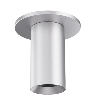 Elco Lighting EKS25SFS 2.5" Koto Sylo™, Surface Mount Fixture, Surface Mount, All Silver Finish