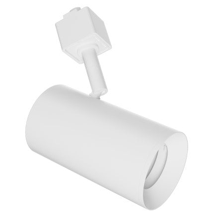 Elco Lighting EKS25TR-12W 2.5" Koto Sylo™, Track Head Fixture, Track Head, All White Finish, 12" Stem